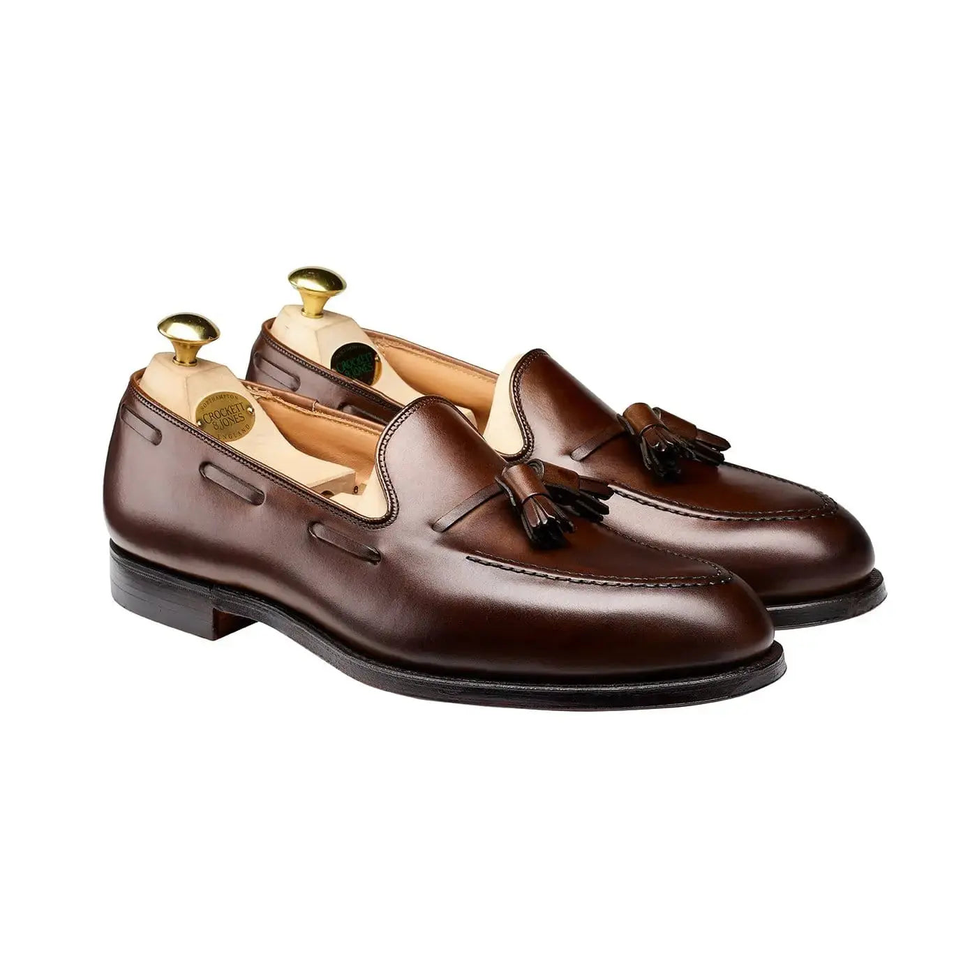 靴 CROCKETT&JONES CAVENDISH2 size5 BROWN Crockett & Jones CAVENDISH 2 Dark Brown Calfskin – Newton James