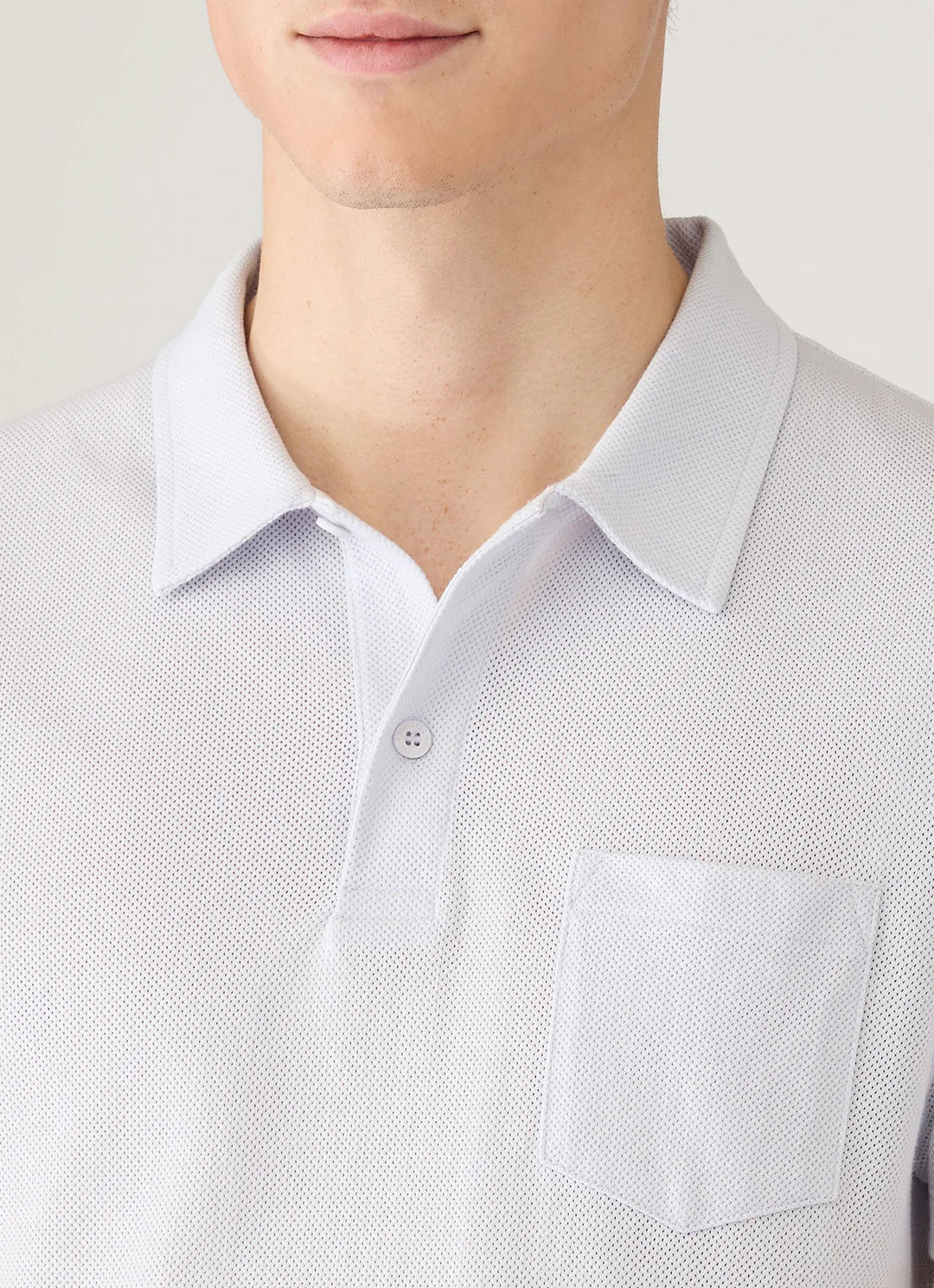 SS Riviera Polo Shirt - Light Blue