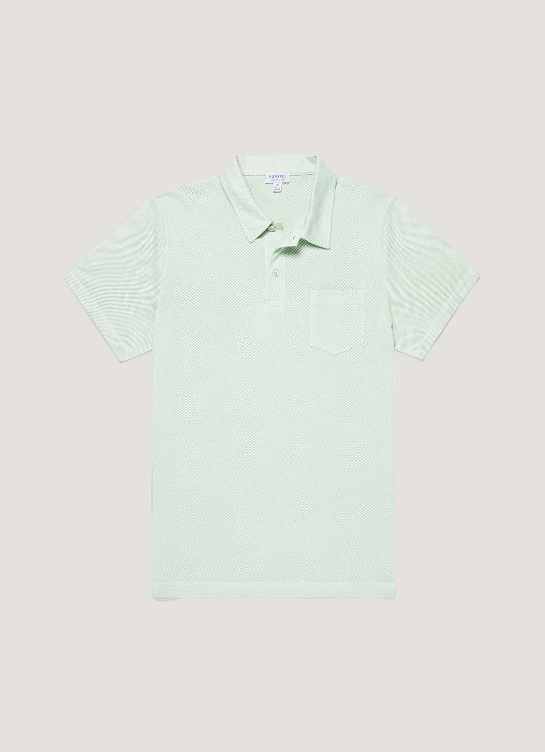 Sunspel SS Riviera Polo Shirt - Laurel
