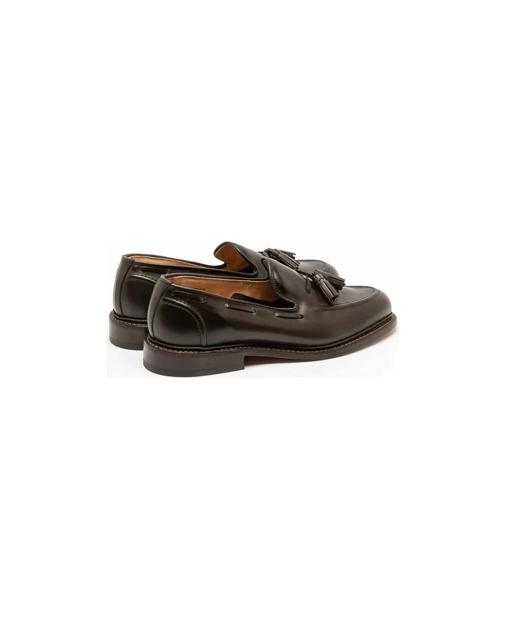 Trickers Elton Tassel Loafer - Espresso Burnished Calfskin