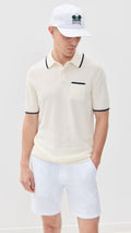 Greyson Seneca Sweater Polo Dune