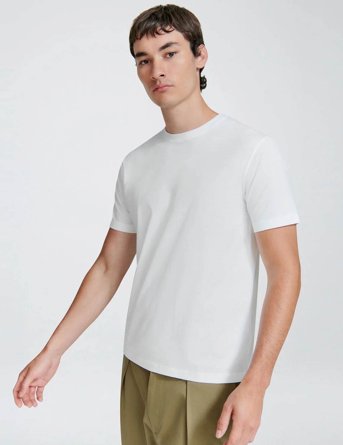 Håndværk Pima Tee White