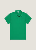 Sunspel SS Riviera Polo Shirt - Bright Green