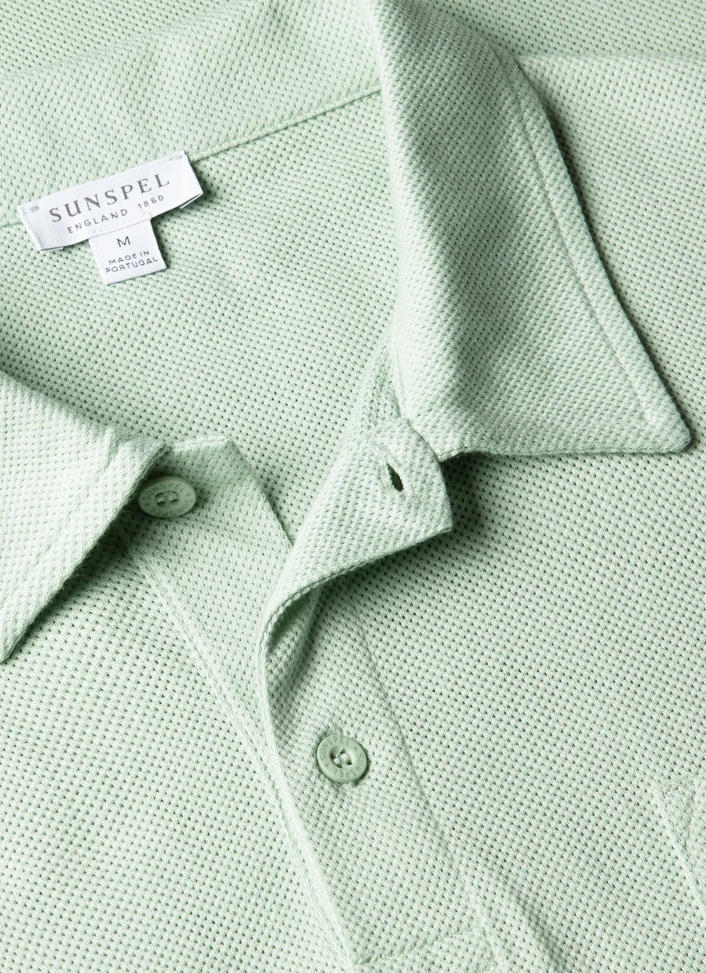 Sunspel SS Riviera Polo Shirt - Laurel