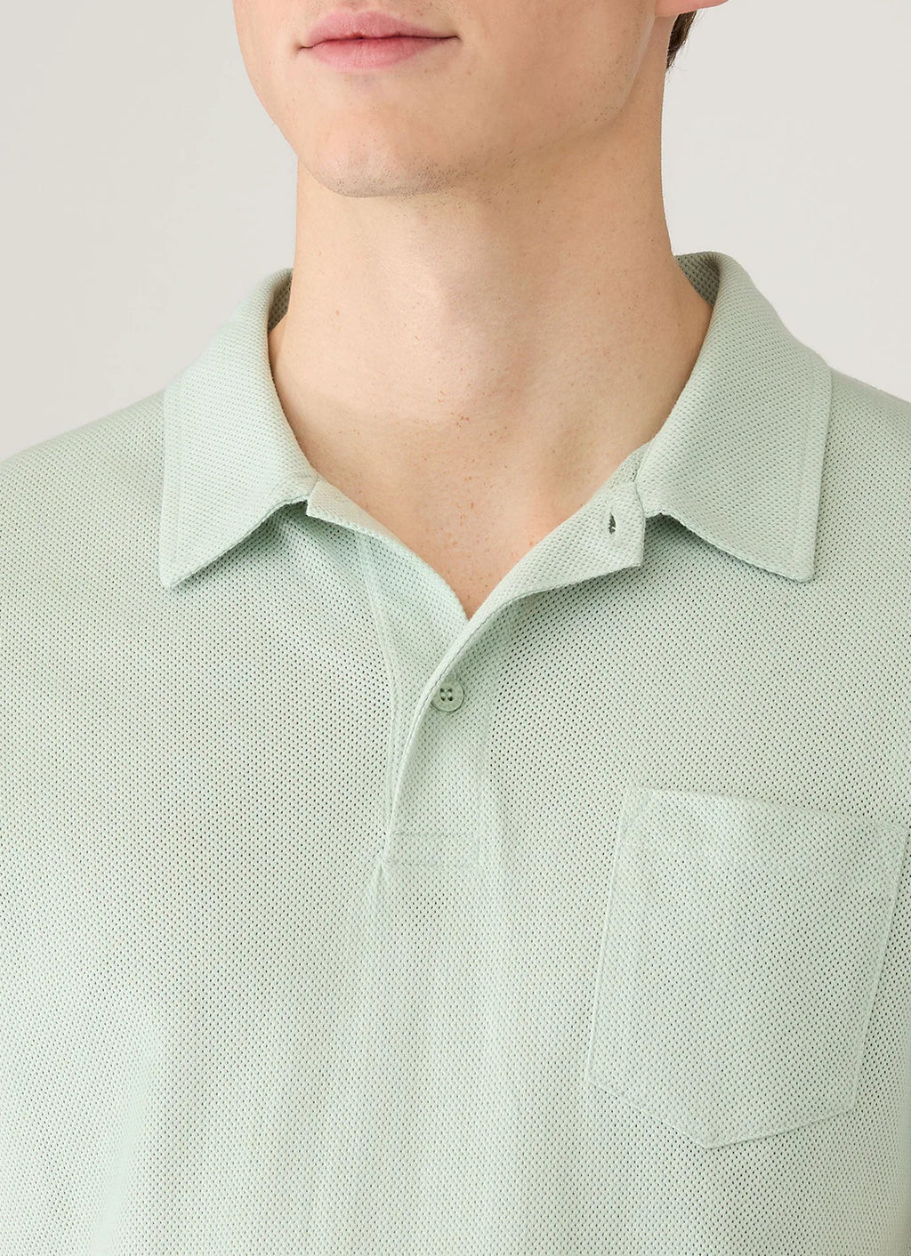 Sunspel SS Riviera Polo Shirt - Laurel