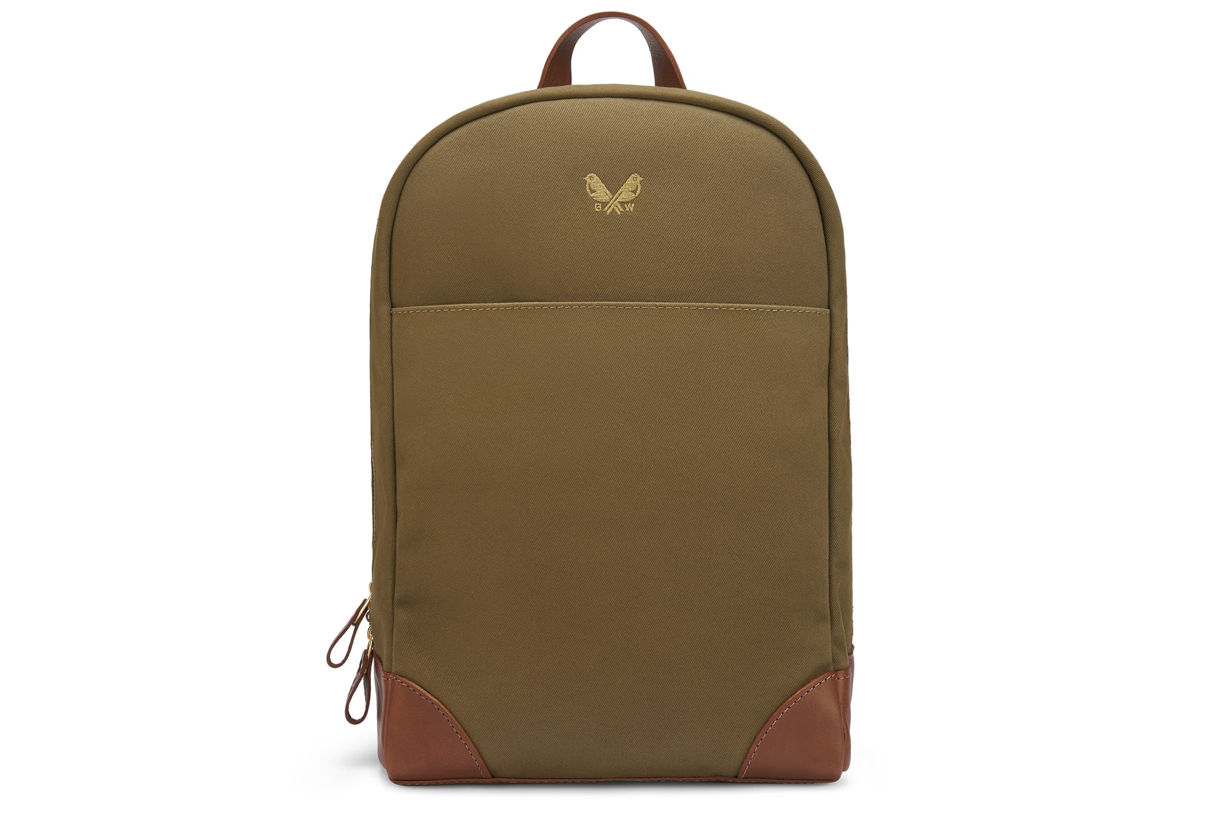 bennett winch black leather backpack The Backpack: Olive Backpack with Laptop Compartment