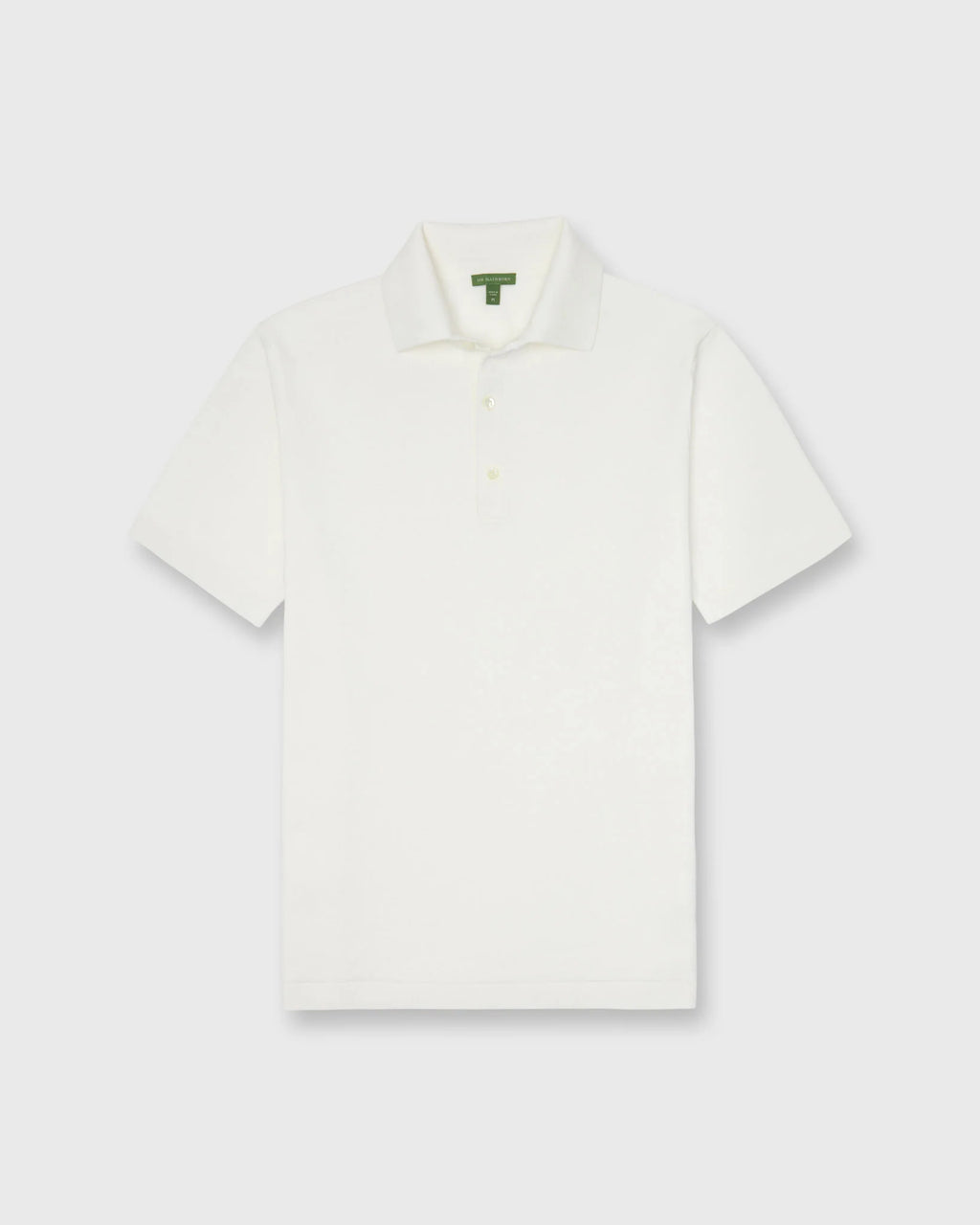 SID MASHBURN Rally Polo Sweater Chalk Cotton