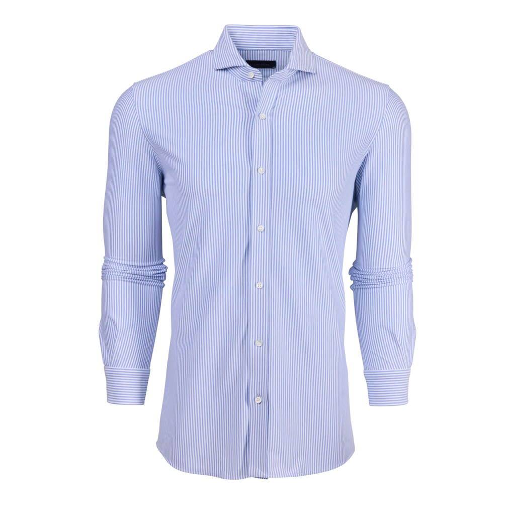 Greyson Birmingham Striped Knit Shirt