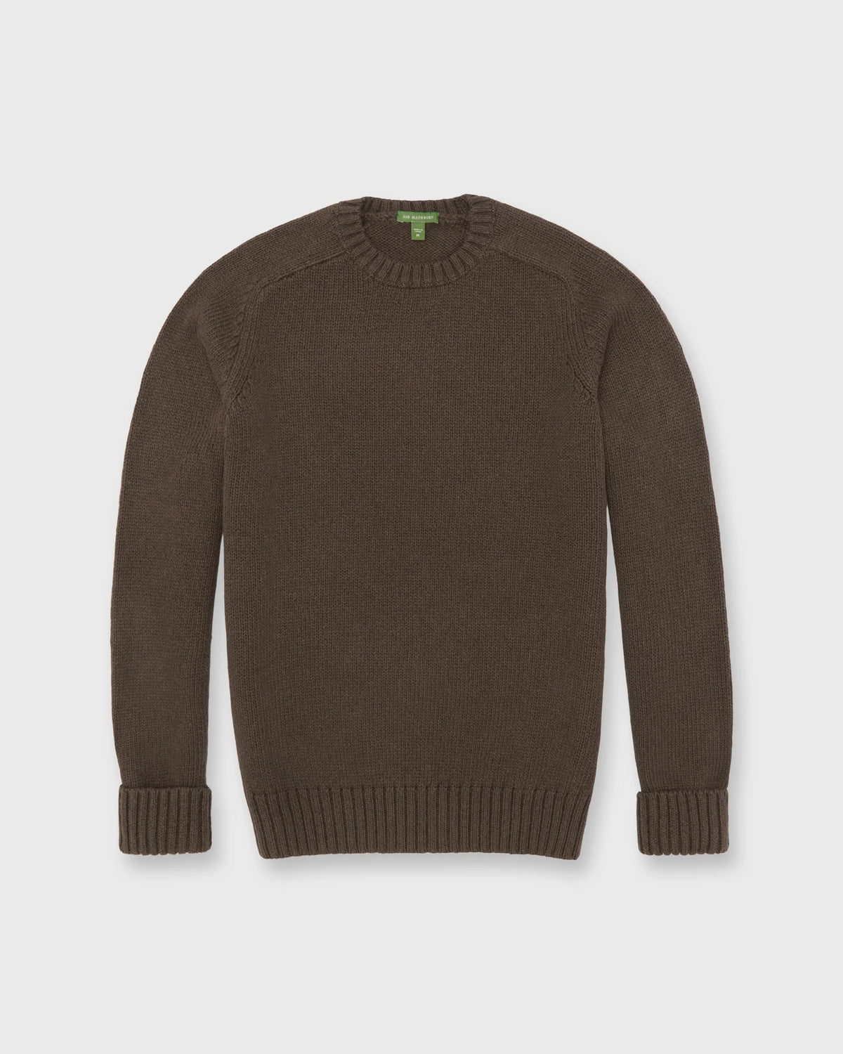 Sid Mashburn Mid-Gauge Crewneck Sweater Brazil Nut Cotton/Cashmere