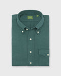 Sid Mashburn Handmade Button-Down Sport Shirt Spruce Twill
