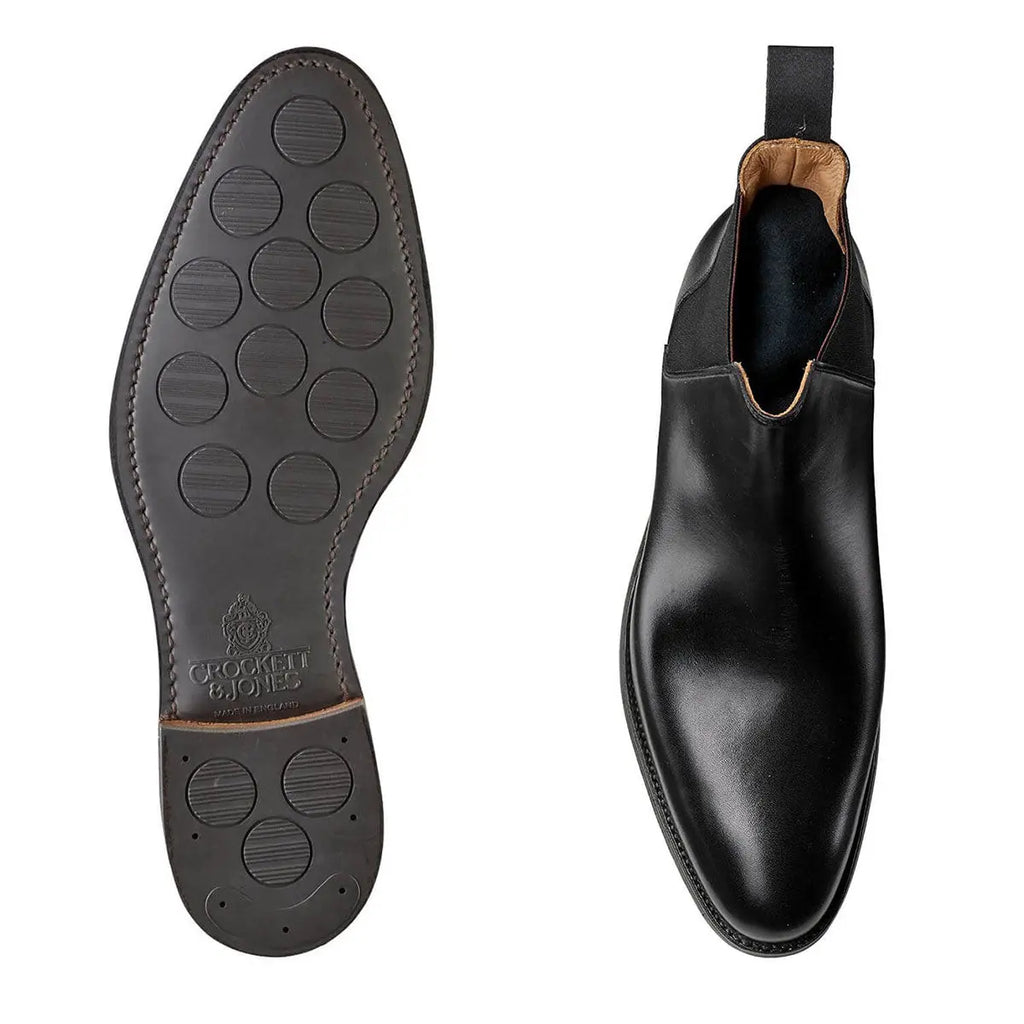 Crockett & Jones CHELSEA 8 Black Calf