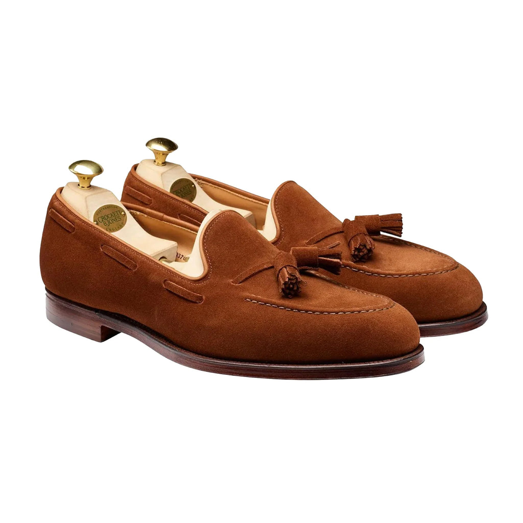 Crockett & Jones CAVENDISH 2 Polo Brown Calf Suede