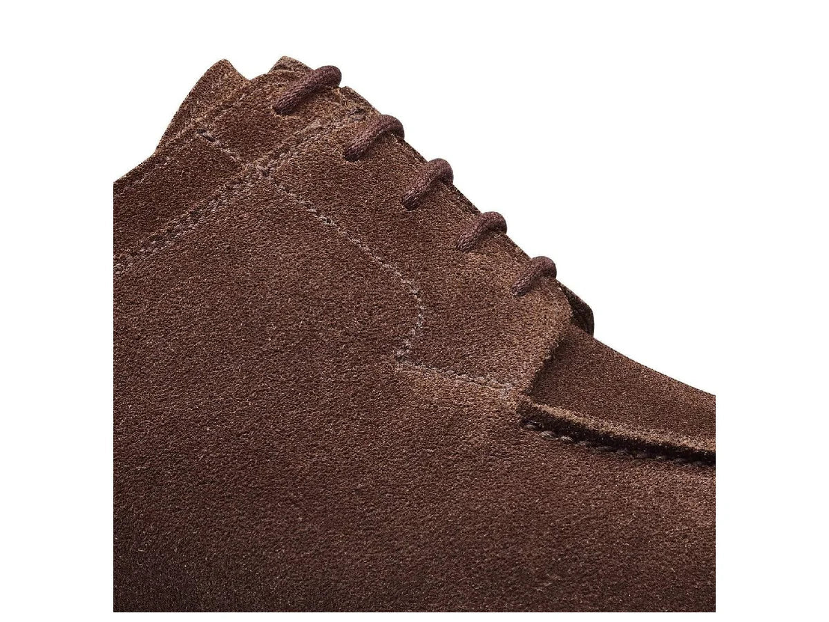 Crockett & Jones HARDWICK Dark Brown Suede Dress Shoe