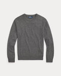 Ralph Lauren Washable Cashmere Sweater Static Grey Heather