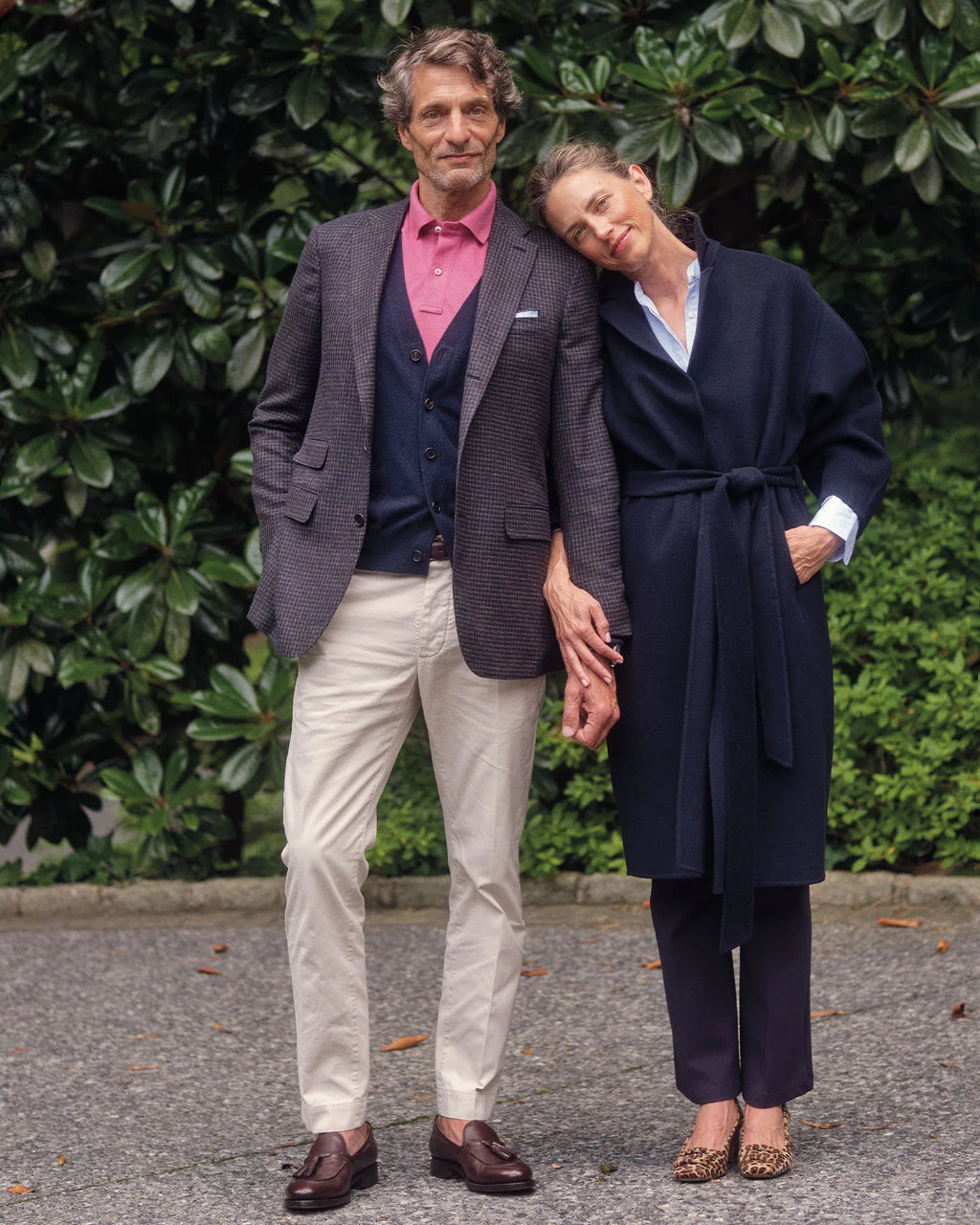 Sid Mashburn Classic V-Neck Cardigan Navy Cashmere