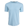 Light blue t-shirt on a white background
