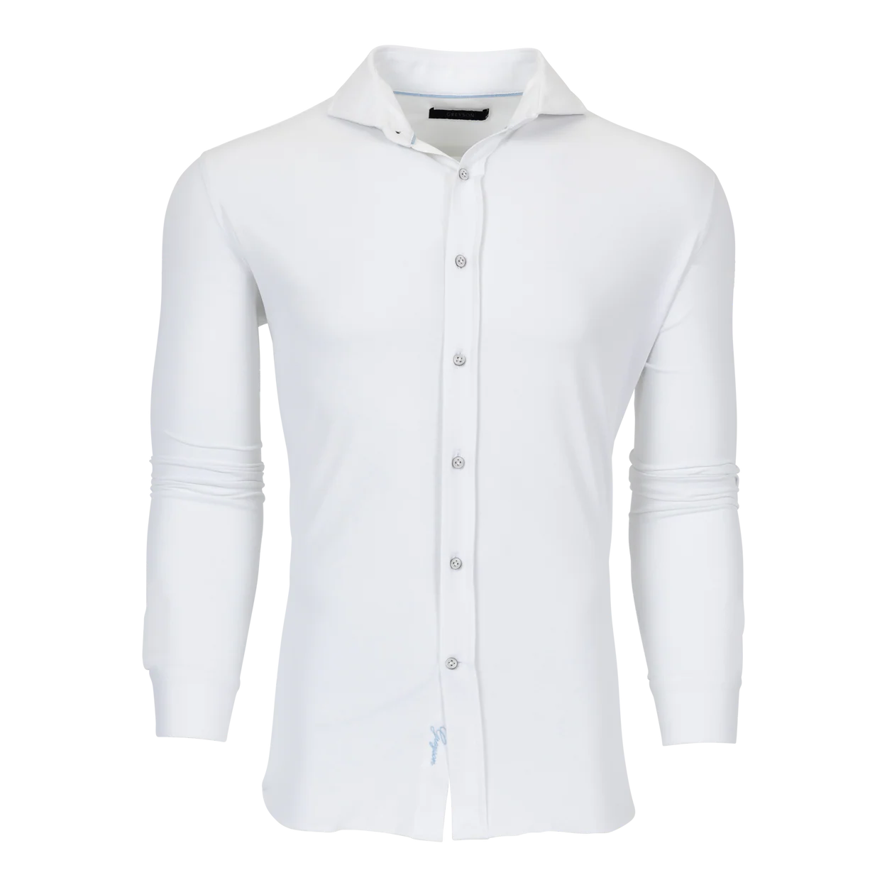 Greyson Omaha Pique Dress Shirt Classic Oxford Collared Shirt