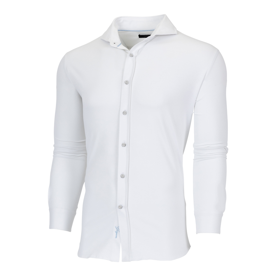 Greyson Omaha Pique Dress Shirt Classic Oxford Collared Shirt