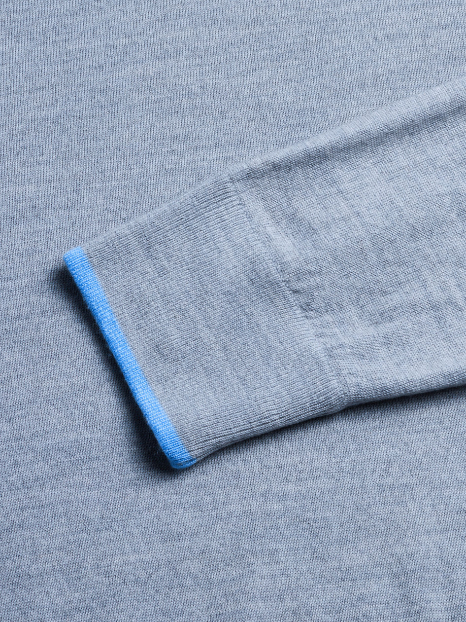 Greyson Saratoga Crewneck Sweater Tropical Weight Merino Wool Pullover Sweater