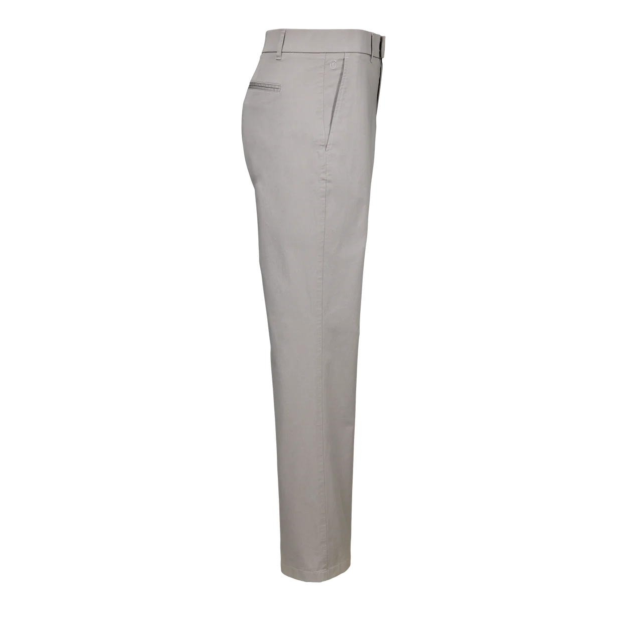 Gray pants on a white background