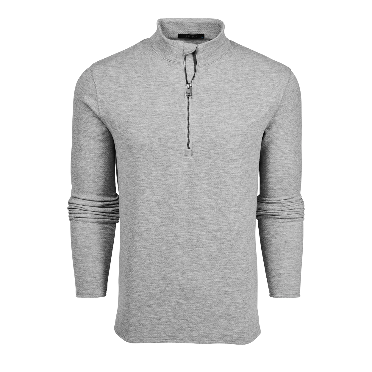 Greyson Troy Quarter-Zip Heavyweight Textured Fleece Quarter-Zip