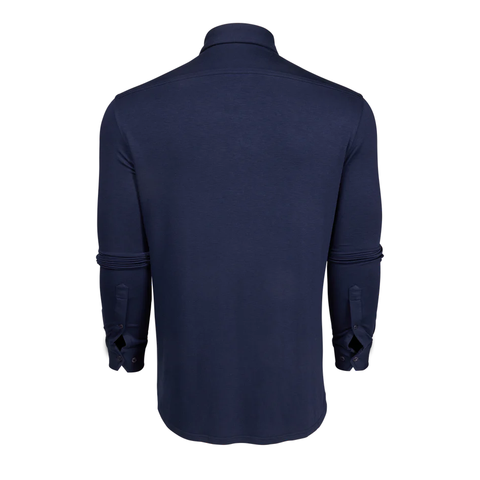 Greyson Catskill Knit Shirt Tailored-Fit Knit Button-Up Shirt