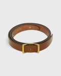 Sid Mashburn 1" Reversible Conroy Belt Medium Brown Bridle