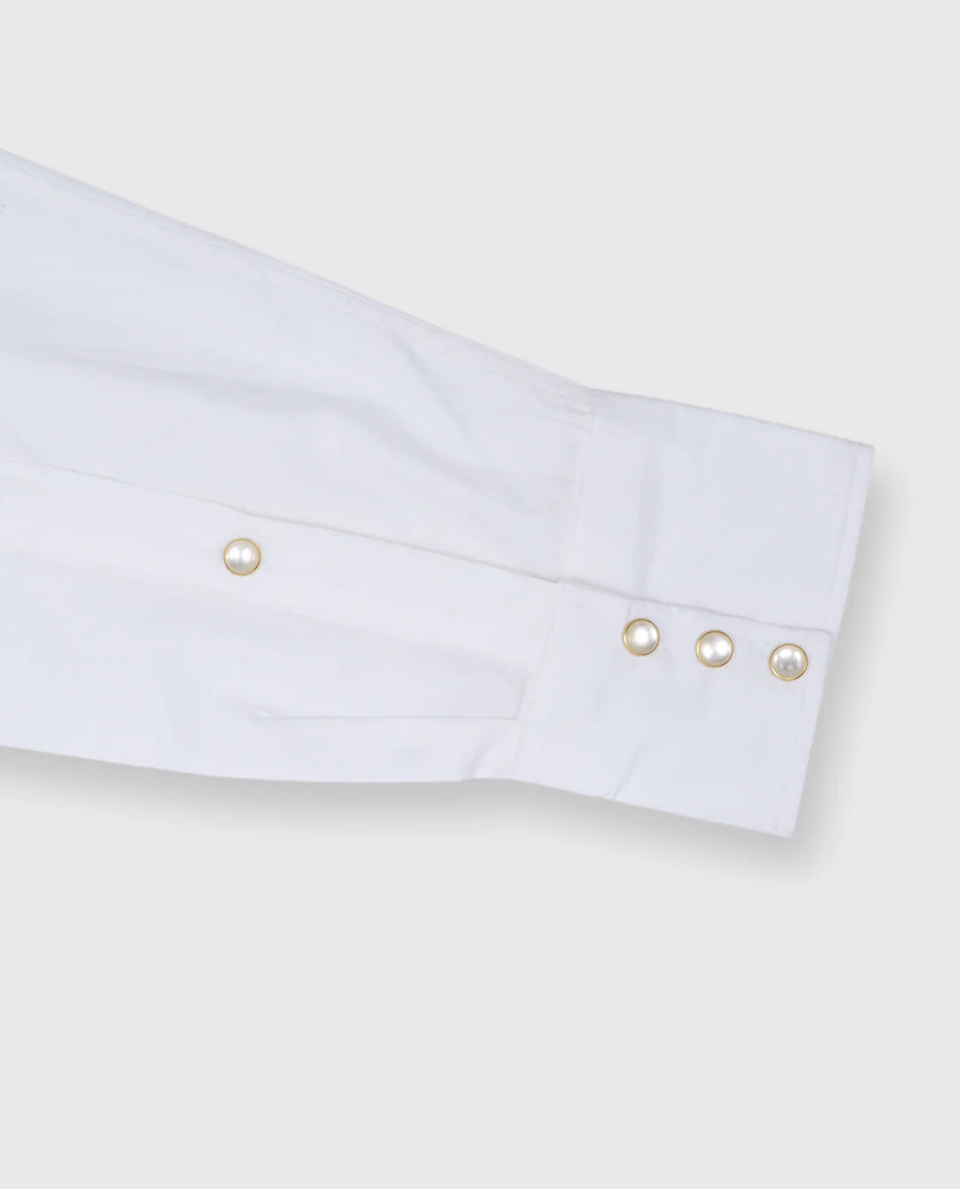 Sid Mashburn Western Work Shirt White Poplin