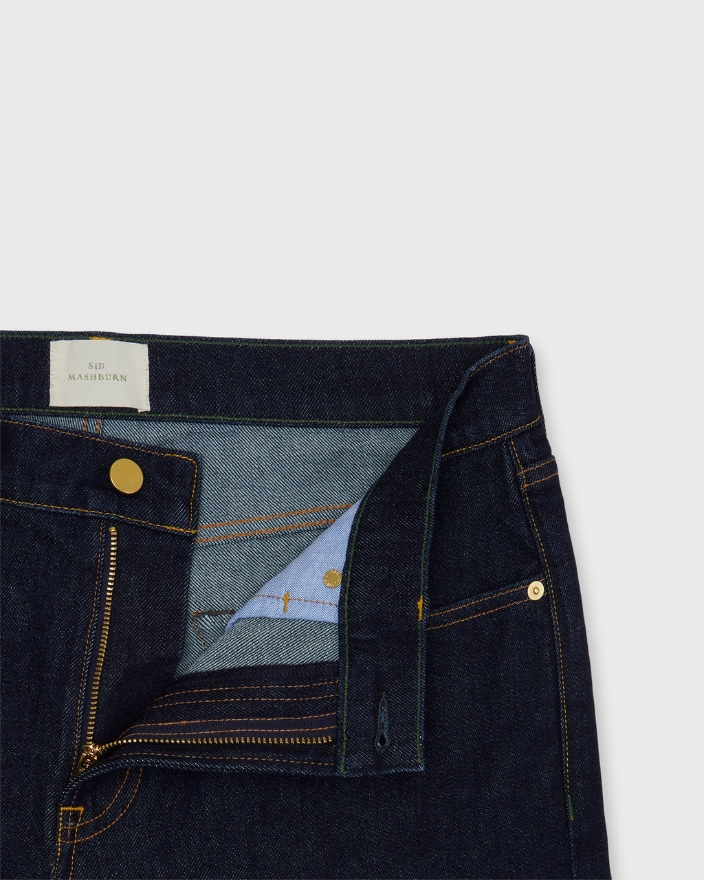 Sid Mashburn Clift Straight Leg Jean Non-Selvedge Rinse Stretch Denim Regular