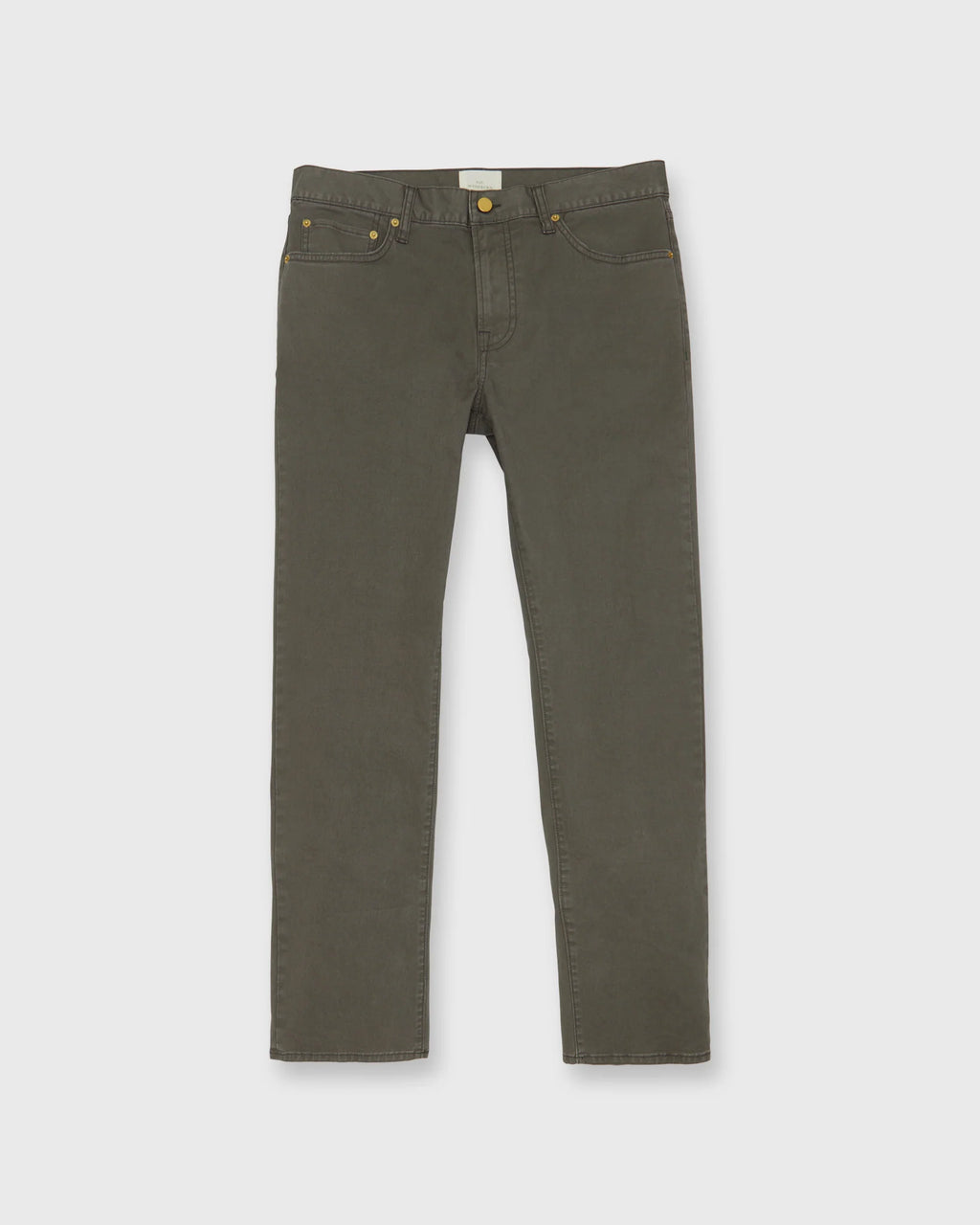 Sid Mashburn Slim Straight 5-Pocket Pant Smoke Twill