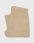 Sid Mashburn Brush Pant Khaki Garment-Dyed Canvas