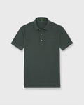 Sid Mashburn Short-Sleeved Polo Dark Spruce Pima Pique