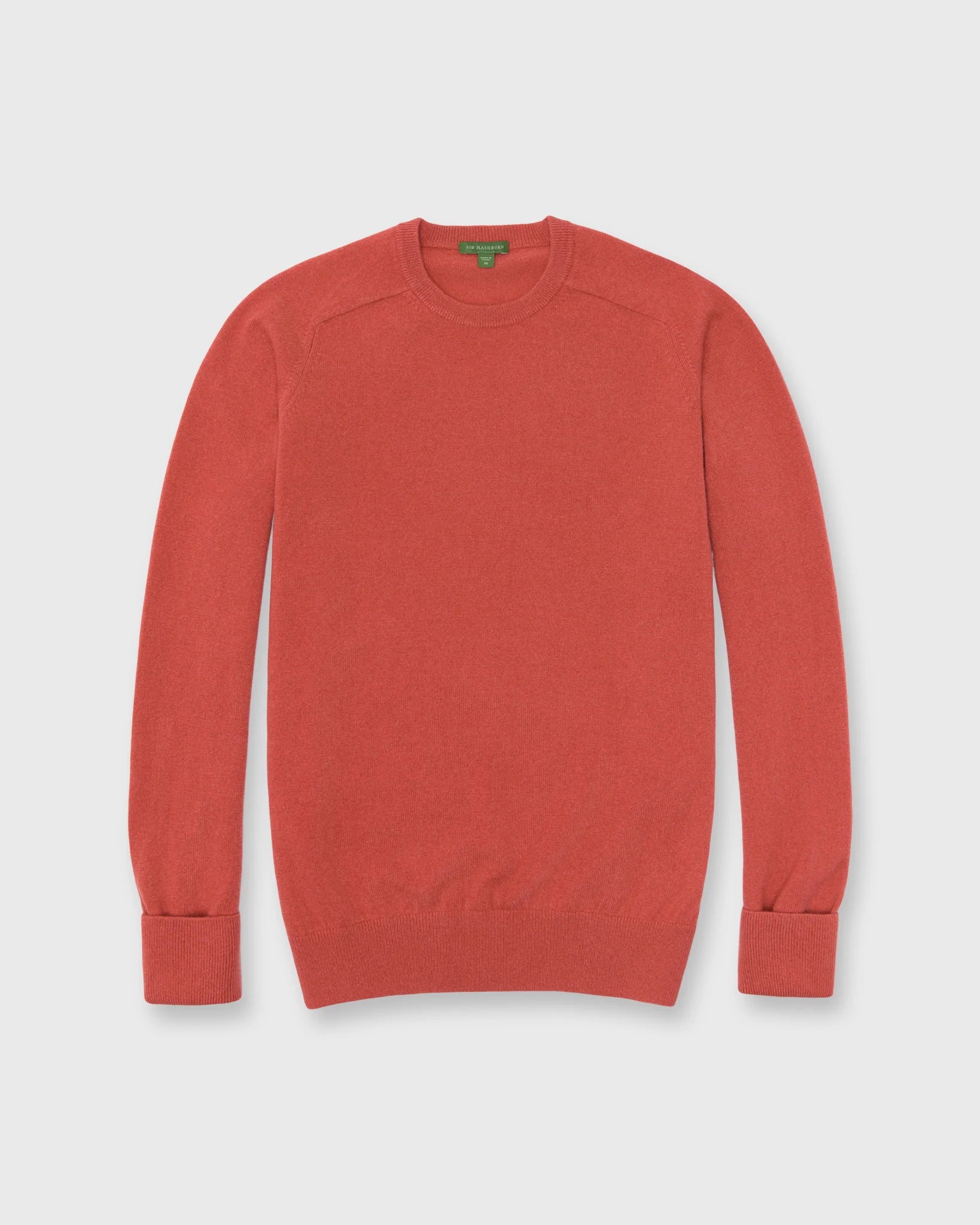 Sid Mashburn Classic Crewneck Sweater Carmine Cashmere Regular
