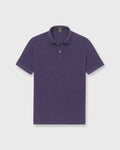 Sid Mashburn Court Polo Heather Nightshade Pima Pique