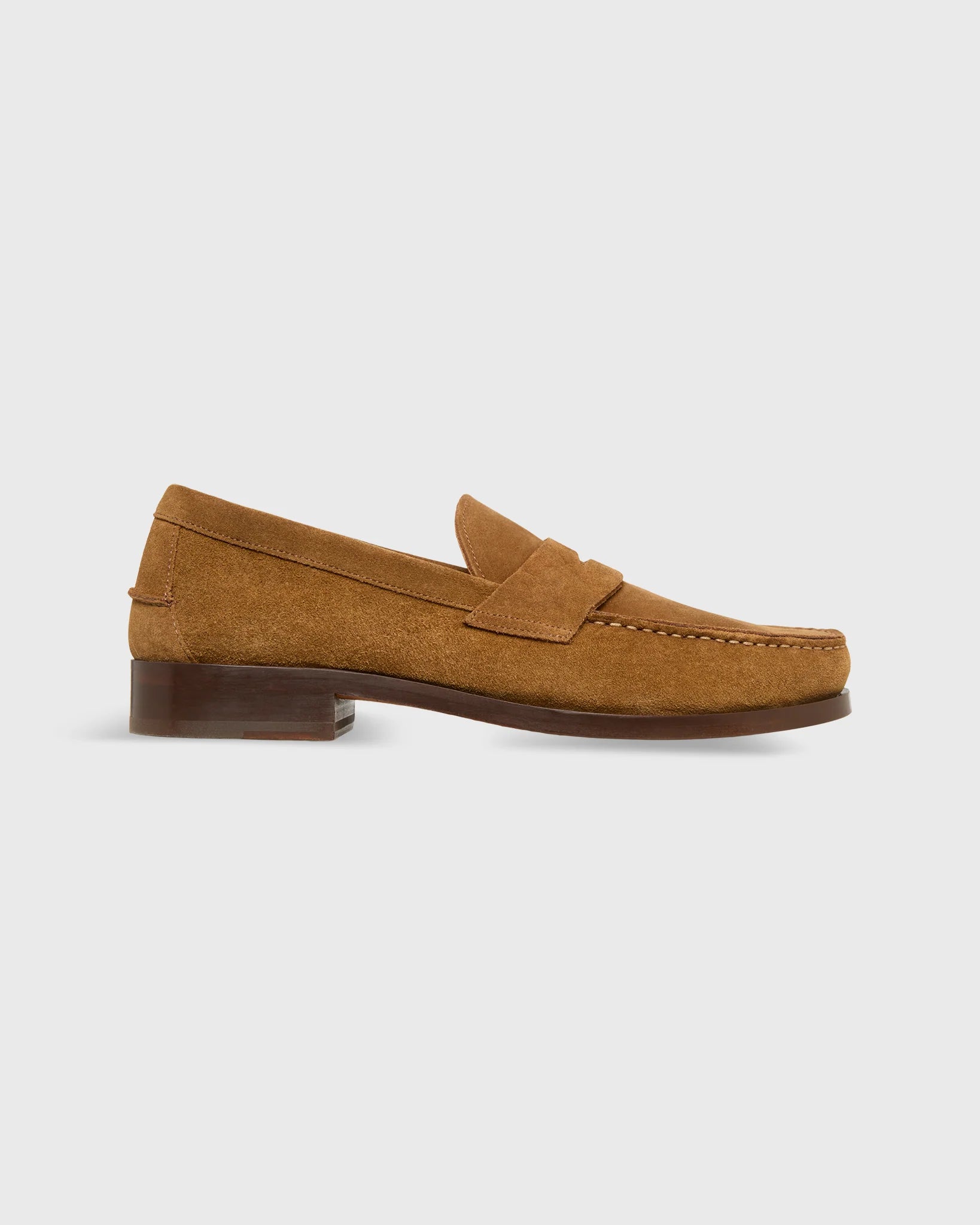 Sid Mashburn Handsewn Penny Loafer Tobacco Suede