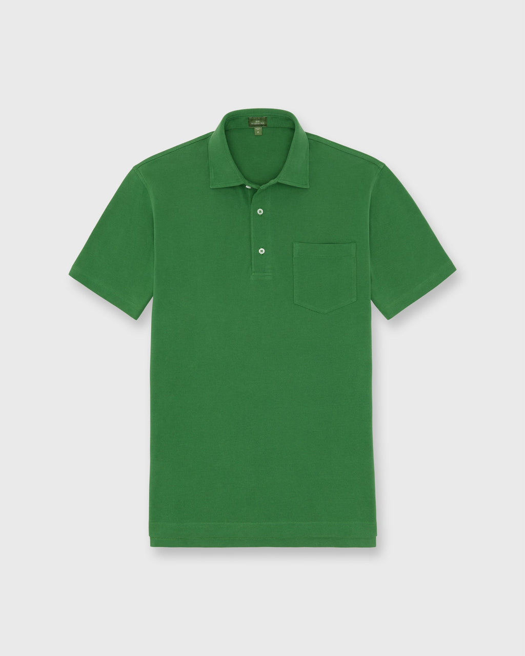 Sid Mashburn Short-Sleeved Polo Grass Pima Pique