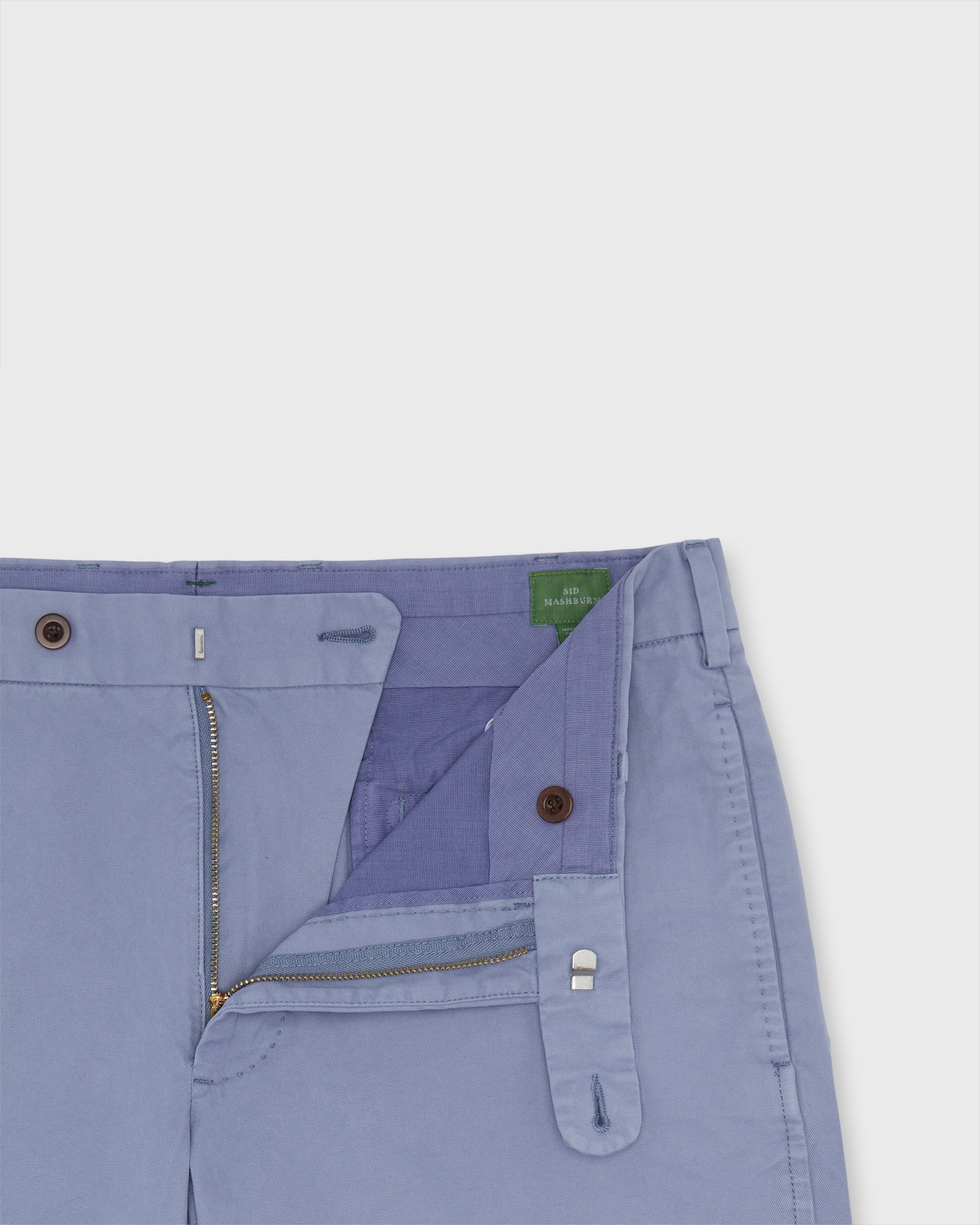 Sid Mashburn Garment-Dyed Short Pigeon AP Twill