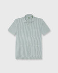 Sid Mashburn Marquez Shirt Green/White Seersucker