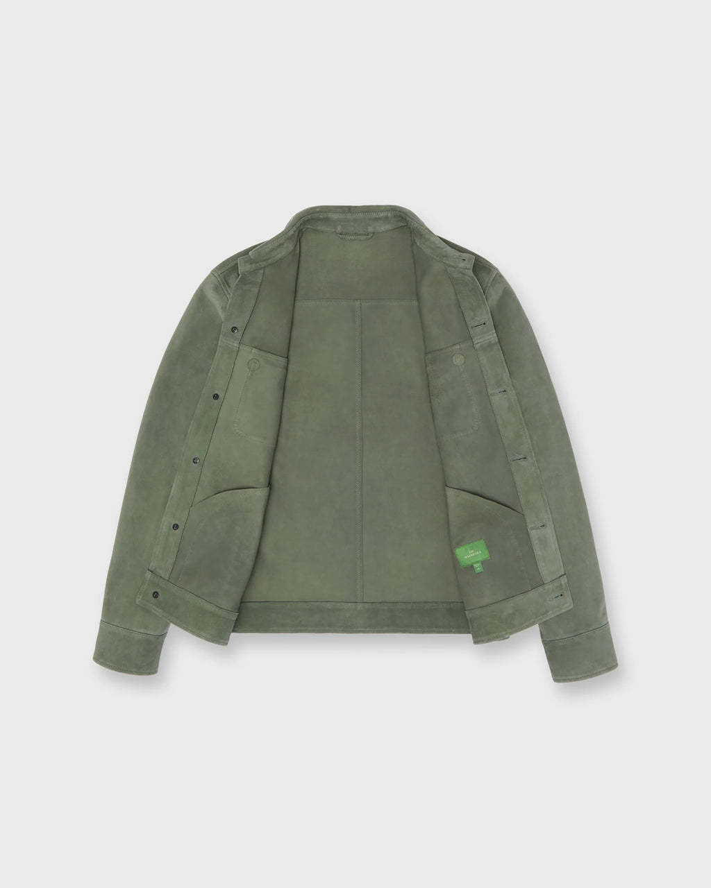 Sid Mashburn Work Jacket Thyme Suede
