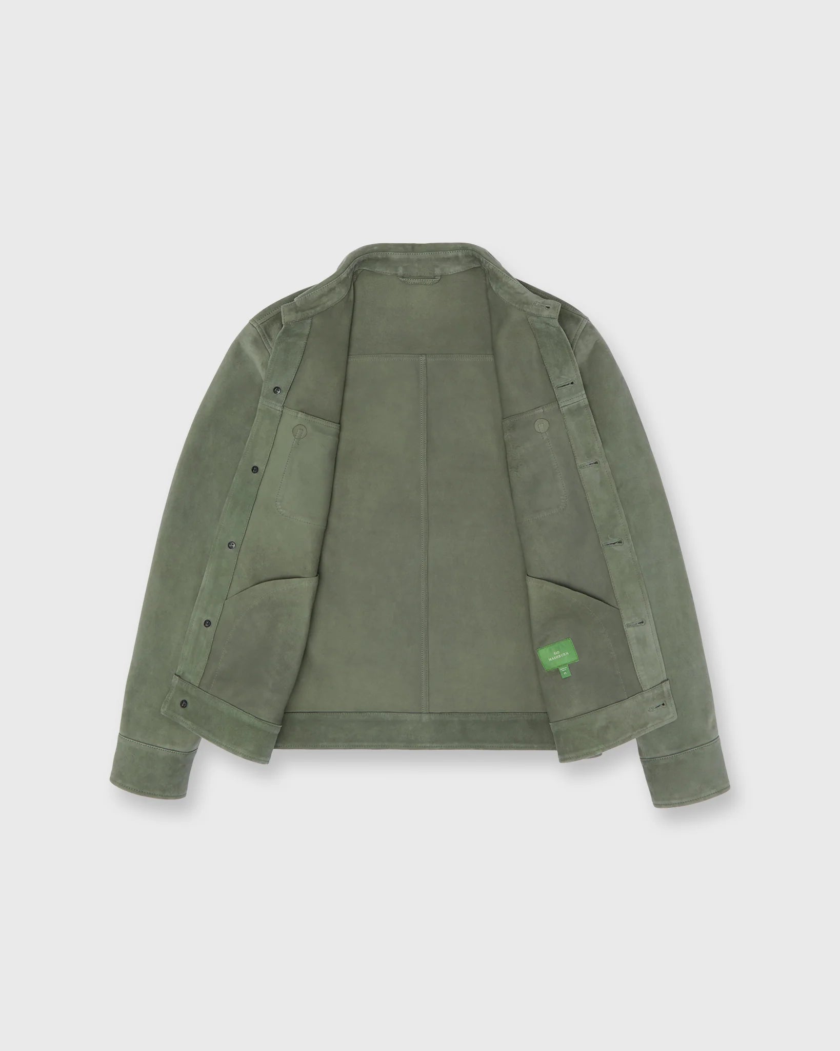 Sid Mashburn Work Jacket Thyme Suede