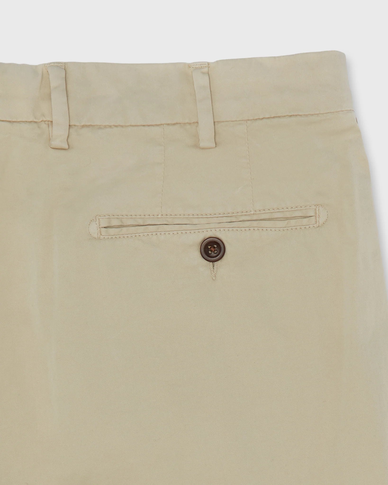 Sid Mashburn Garment-Dyed Sport Trouser Sand Summer Poplin
