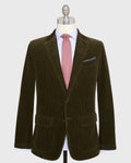 Sid Mashburn Butcher Jacket - Dark Olive Corduroy - product image