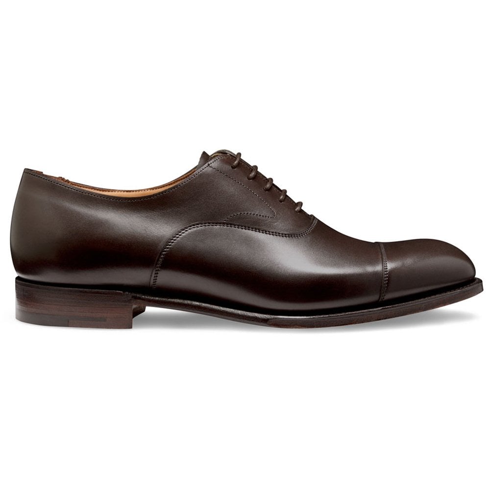 Joseph Cheaney Alfred Capped Oxford in Mocha Calf Leather
