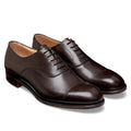 Joseph Cheaney Alfred R Capped Oxford in Mocha Calf Leather