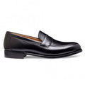 Joseph Cheaney Hadley EF Penny Loafer in Black Calf Leather