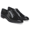 Joseph Cheaney Kelly Oxford Dress Shoe in Black Patent Leather