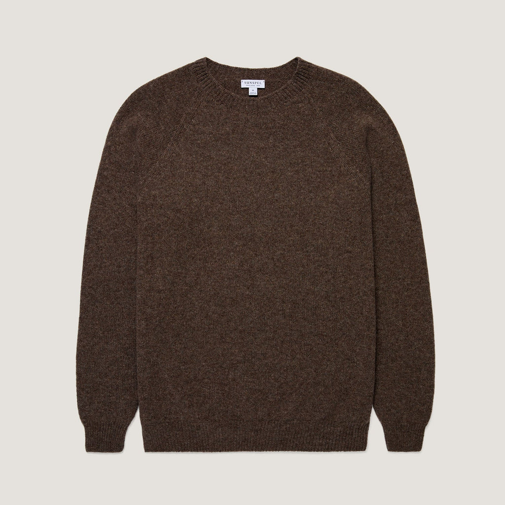 Sunspel Shetland Crew Neck Sweater