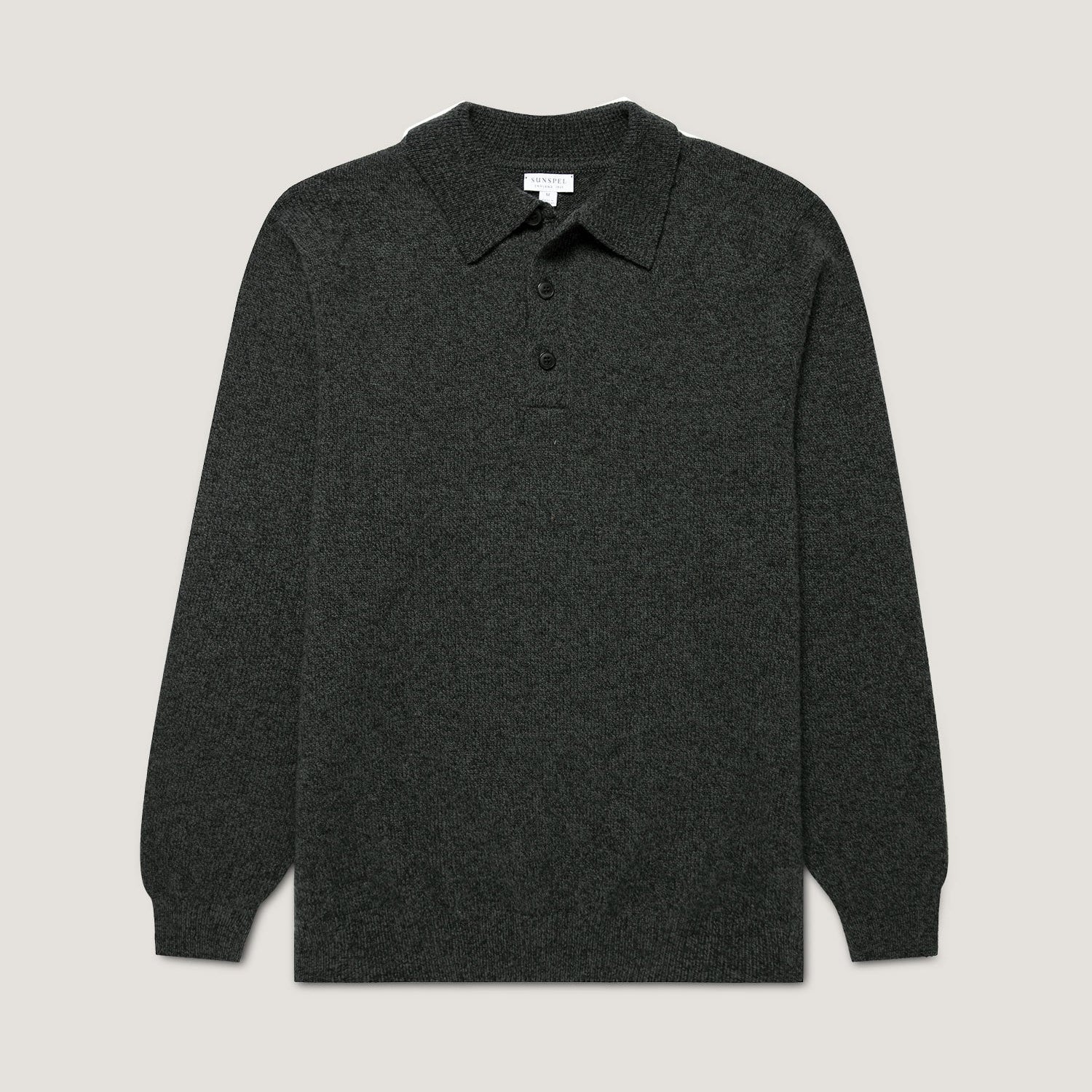 Sunspel Lambswool Polo Shirt