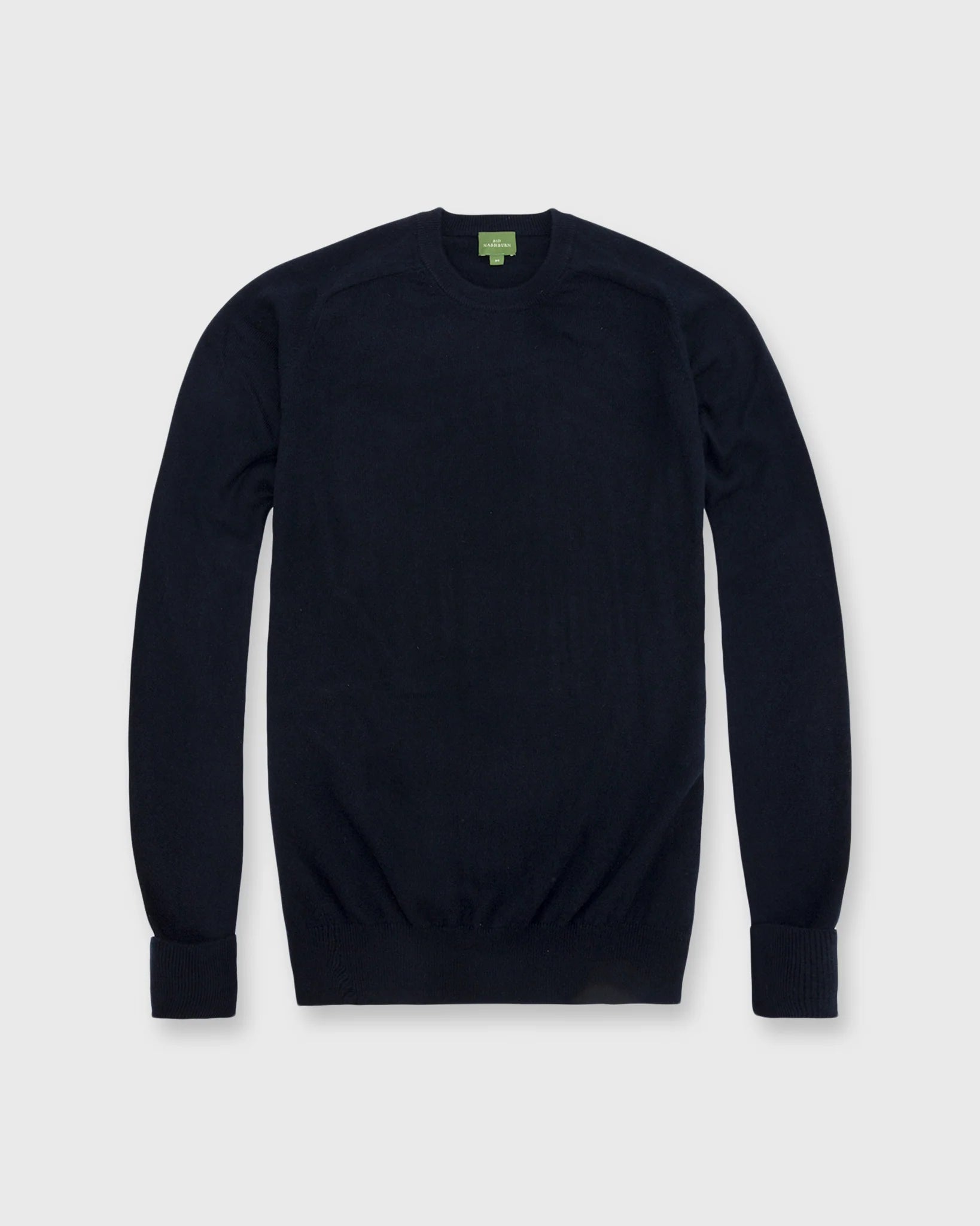 Sid Mashburn Classic Crewneck Sweater Navy Cashmere