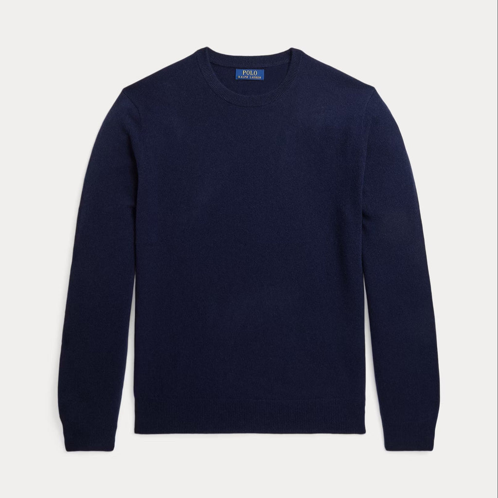 Ralph Lauren Washable Cashmere Sweater Hunter Navy